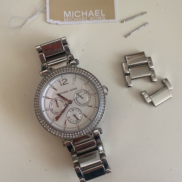 Michael Kors Accessories - Silver Michael Kors Watch